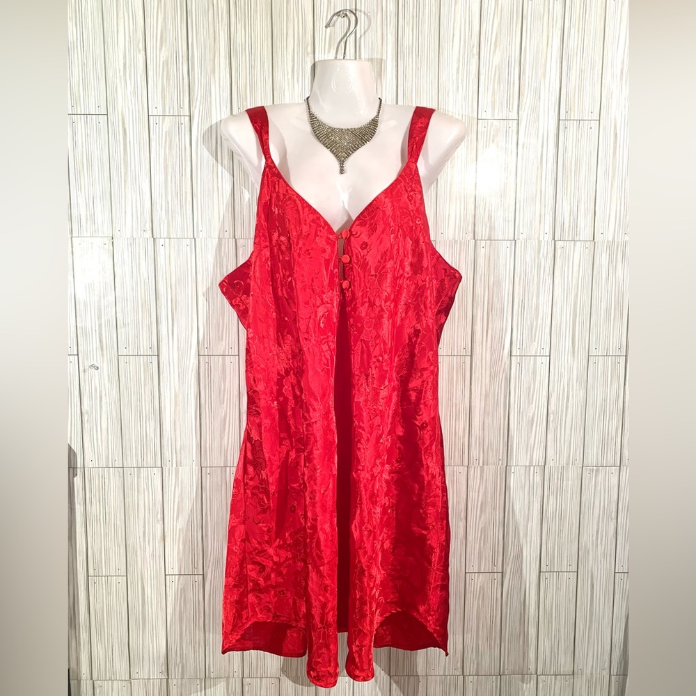 Vintage Satin Night Slip Dress